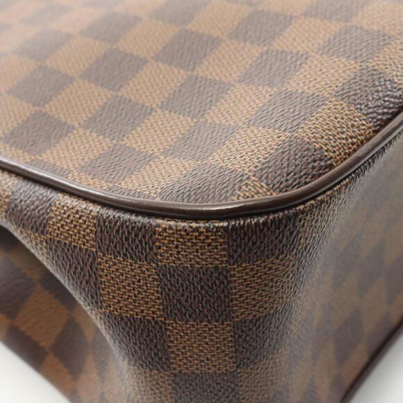 LOUIS VUITTON Brown Damier Leather Tote Bag - Picture 7 of 9